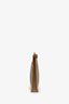 Gucci Vintage Brown Canvas Micro GG Monogram Portfolio Bag