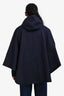 Hermès Navy Nylon Allure II Rain Poncho Cape Size XXS