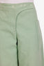 Ganni Green Cotton Balloon Pant Size 40