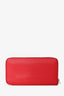 Hermès 2014 Epsom Pink Purple Lining 'Silk-In-Classique' Long Wallet