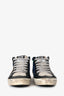 Golden Goose Blue Denim Bleak Leather Midstar Sneakers Size 37