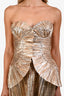 Cult Gaia Gold 'Charlique' Mini Dress Size 6