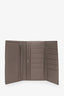 Hermès 2015 Etoupe Epsom Leather Bearn Soufflet Long Wallet