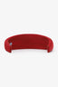 Prada Red Nylon Padded Headband