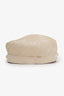 Christian Dior Straw Newsboy Cap Size 58
