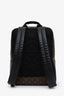 Louis Vuitton Monogram/Black Leather Macassar Dean Backpack