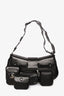 Christian Dior 2004 Black Leather 'Street Chic' Bag