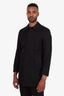 Burberry Black Single Breasted Coat Size 48 Mens