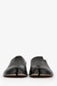 Maison Margiela Black Leather Tabi Flats Size 38