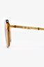 Burberry Beige Acrylic Oversized Sunglasses