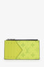 Louis Vuitton Neon Yellow Taigarama Coin Card Holder