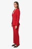 Altuzarra Red Suit Size 34