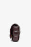 Bottega Veneta Burgundy Leather Intrecciato Padded Cassette Crossbody
