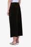 Douchanglee Brown Velvet Crop Trousers Size 36