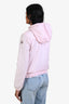 Moncler Baby Pink Hooded Ruffled Cinched Windbreaker Size 14 Kids