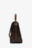 Louis Vuitton 2019 Brown/Pink Damier Ebene Canvas Beaumarchais Bag With Strap