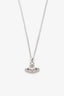 Vivienne Westwood Sterling Silver Orb Necklace