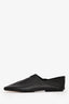 Souliers Martinez Black Leather Flats Size 36