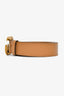 Gucci Brown Leather GG Marmont Thick Belt Size 90 35