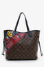 Louis Vuitton 2017 Monogram Kabuki Neverfull MM Bag