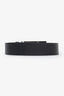 Gucci Black Leather G Motif Belt Size 85/34