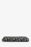 Christian Dior Navy Oblique Jacquard Zipped Long Wallet