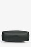 Saint Laurent Dark Green Leather Small 'Shopping Toy' Tote with Strap
