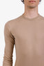 Ralph Lauren Purple Label Cream Cashmere Crewneck Sweater Size S Mens
