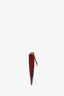 Fendi 2021 Brown/Red FF Embossed Key Pouch Wallet