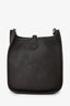 Hermès 2021 Eggplant Clemence Leather Evelyne TPM Crossbody