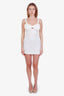 Self-Portrait White Lace Mini Dress Size 2