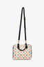 Louis Vuitton Cream/Red Coated Canvas Game On Speedy 25 Bag