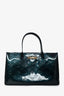 Louis Vuitton Bleu Nuit Vernis Wilshire PM Tote Bag