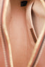 Gucci Brown Leather and Canvas GG Supreme Oval Chain Crossbody Bag
