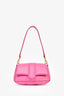 Jacquemus 2024 Pink Leather Le Petit Bambinou Shoulder Bag