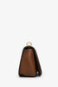 Gucci Brown Leather GG Blondie Crossbody Bag