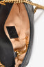 Gucci Black Chevron Leather Super Mini Marmont Crossbody