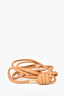 Loewe Brown Leather Flamenco Knotted Belt