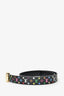 Louis Vuitton Black Multicolour Belt Size 80