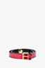 Louis Vuitton Fuchsia Patent Belt Size 80