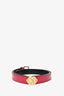 Louis Vuitton Fuchsia Patent Belt Size 80