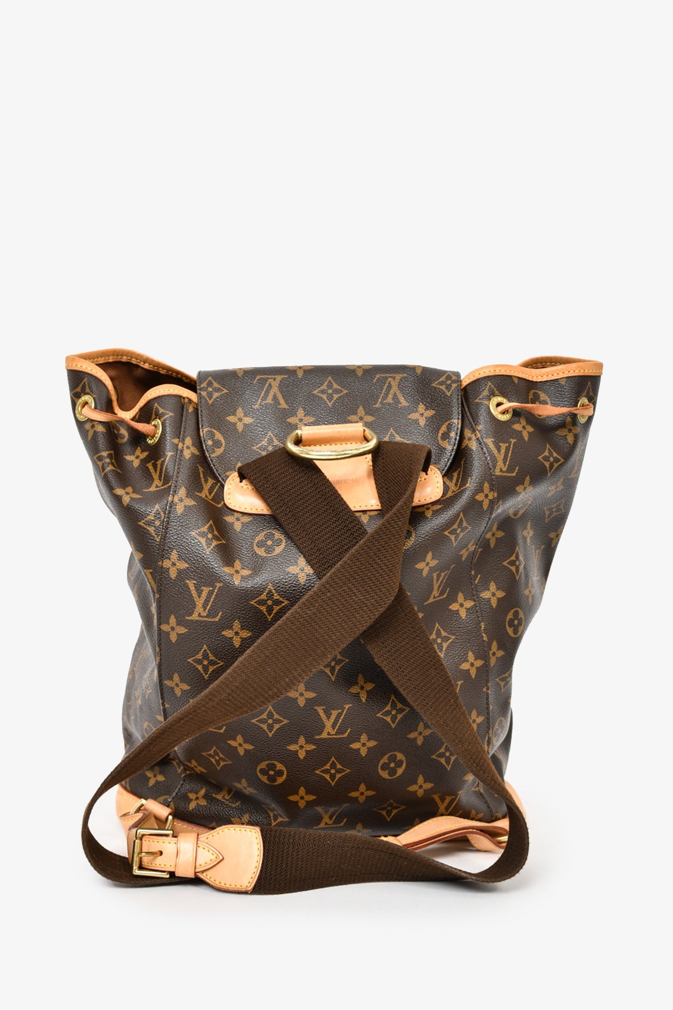 Authentic Louis Vuitton Montsouris MM backpack monogram