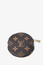 Louis Vuitton 2016 Monogram Painted 'Christmas' Collection Coin Purse
