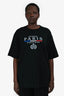 Balenciaga Black Cotton Paris Logo T-Shirt Size XXL