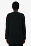 Gucci Black/Rainbow Sequin Tiger Long Sleeve Shirt Size M