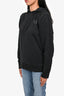 Y-3 Adidas Black Logo Hooded Sweatshirt sz S Mens