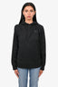 Y-3 Adidas Black Logo Hooded Sweatshirt sz S Mens