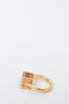 Louis Vuitton 18K Gold Emprise Yellow Citrine Ring