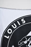 Louis Vuitton Grey/Black Wool/Cashmere Limited Edition Astronaut Satellite Blanket
