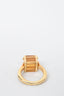Louis Vuitton 18K Gold Emprise Yellow Citrine Ring